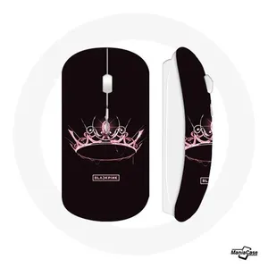 Souris Sans Fil Blackpink Logo Rose Affiche The Album (Maniacase) pas cher