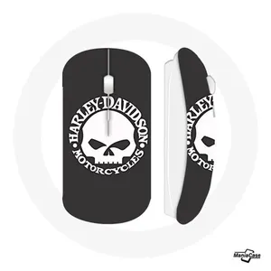 Souris Sans Fil Harley Davidson Motors Tete de mort (Maniacase) pas cher