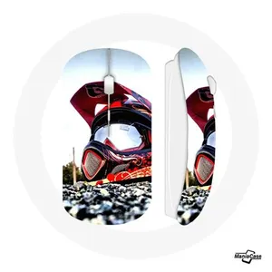 Souris Sans Fil Casque MotoCross (Maniacase) pas cher