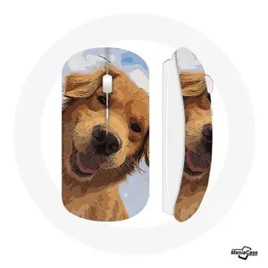 Souris Sans Fil Golden retriever Race de chiens (Maniacase) pas cher