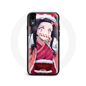 Maniacase Coque pour Iphone X Anime Demon Slayer Kamado Nezuko Le jour de Noël 2023 pas cher