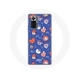 Maniacase Coque pour Xiaomi Redmi Note 10 Pro BTS Bangtan Sonyeondan BT21 Noël 2023 pas cher