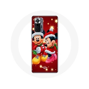 Comparateur de prix : Maniacase Coque pour Xiaomi Redmi Note 10 Pro Mickey Mouse et Minnie Mouse le jour de Noël