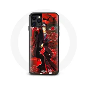 Coque maniacase pour Iphone 13 Pro Itachi Uchiwa Naruto Anime pas cher