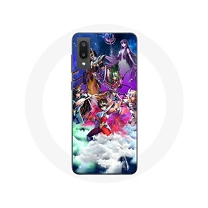 Maniacase Coque pour Samsung Galaxy A02 Les Chevaliers du Zodiaque Anime Culte Saint Seiya Anime pas cher