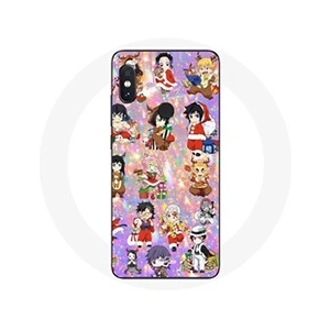 Comparateur de prix : Maniacase Coque pour Xiaomi Redmi Note 5 Pro Demon slayer merry christmas affiche le cadeau de noël
