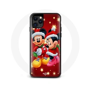 Comparateur de prix : Coque pour Iphone 12 Mini Mickey Mouse et Minnie Mouse le jour de Noël
