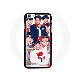 Maniacase Coque pour Iphone SE BTS Affiche Memebers Cadeau de Noël 2023 pas cher
