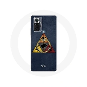 Comparateur de prix : Maniacase Coque pour Xiaomi Redmi Note 10 Pro Game of Thrones Le Trône de Fer Triangle Logo Baratheon Lannister Stark et Targaryen