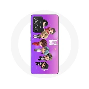 Comparateur de prix : Maniacase Coque pour Samsung Galaxy A33 5G BTS TinyTAN Animation Affiche RM Jin Suga J-Hope Jimin Jungkook Et V Mic Drop Danse
