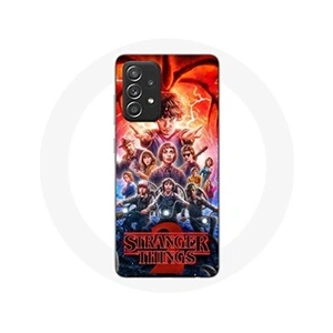 Maniacase Coque pour Samsung Galaxy A33 5G Stranger Things Affiche Saison 2 pas cher