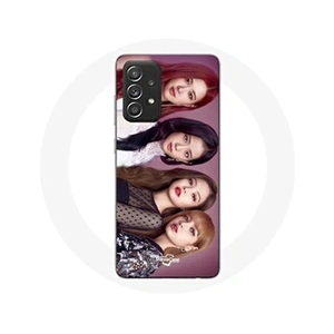 Maniacase Coque pour Samsung Galaxy A52 Blackpink Groupe K-pop Jennie Jisoo Rosé Et Lisa Affiche