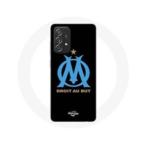 Comparateur de prix : Maniacase Coque pour Samsung Galaxy A33 5G Logo Olympique de Marseille Fond Noir