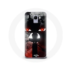 Maniacase Coque pour Samsung Galaxy J6 2018 Itachi Uchiwa Naruto Anime art pas cher