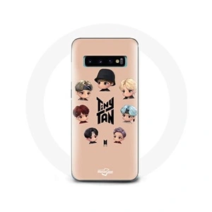 Comparateur de prix : Maniacase Coque pour Samsung Galaxy S10 BTS TinyTAN Animation Affiche RM Jin Suga J-Hope Jimin V Et Jungkook