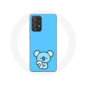 Maniacase Coque pour Samsung Galaxy A33 5G Bangtan BTS BT21 Koya RM Fond Bleu pas cher