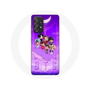 Comparateur de prix : Maniacase Coque pour Samsung Galaxy A33 5G BTS TinyTAN Animation Affiche RM Jin Suga J-Hope Jimin Jungkook Et V Zero O’Clock