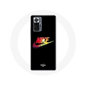 Maniacase Coque pour Xiaomi Redmi Note 10 Pro Nike Logo Couleur fond noir pas cher