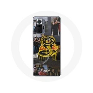 Maniacase Coque pour Xiaomi Redmi Note 10 Pro Cobra Kai Logo Affiche Personnages Bande Annonce 2022