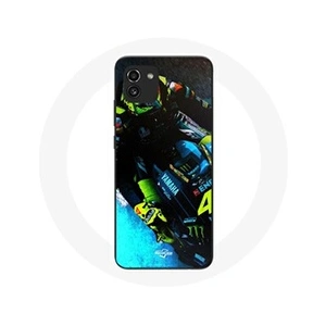 MANIACASE Coque pour Samsung Galaxy A03 Valentino Rossi Pilote de course Moto GP pas cher