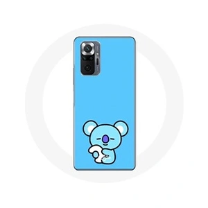 Comparateur de prix : MANIACASE Coque pour Xiaomi Redmi Note 10 Pro Bangtan BTS BT21 Koya RM Fond Bleu
