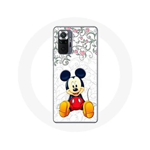 Maniacase Coque pour Xiaomi Redmi Note 10 Pro Mickey Mouse Fleurs Cours pas cher
