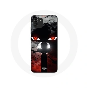 Maniacase Coque pour Samsung Galaxy A03 Itachi Uchiwa Naruto Anime art pas cher