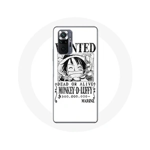 Maniacase Coque pour Xiaomi Redmi Note 10 Pro One Piece Manga affiche de recherche Blanche pas cher