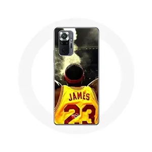 Maniacase Coque pour Xiaomi Redmi Note 10 Pro Lebron James Joueur de Basketball pas cher
