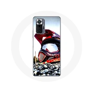 Maniacase Coque pour Xiaomi Redmi Note 10 Pro Casque MotoCross pas cher
