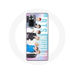Maniacase Coque pour Xiaomi Redmi Note 10 Pro Bangtan Garçons BTS WORLD Jeu vidéo pas cher