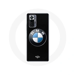 Maniacase Coque pour Xiaomi Redmi Note 10 Pro BMW Logo fond noir pas cher