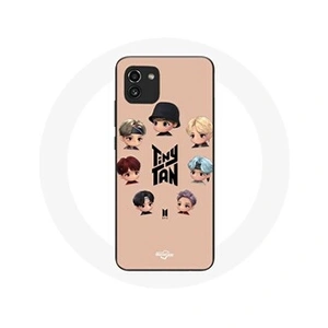 Comparateur de prix : Coque pour Samsung Galaxy A03 BTS TinyTAN Animation Affiche RM Jin Suga J-Hope Jimin V Et Jungkook