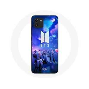 Maniacase Coque pour Samsung Galaxy A03 Bangtan Sonyeondan BTS Fanart Logo pas cher