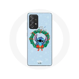 Maniacase Coque pour Samsung Galaxy A33 5G Stitch neige joyeux Noël bleu pas cher