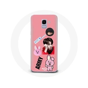 Maniacase Coque pour Samsung Galaxy A6 2018 BTS Bangtan Garçon BT21 Cooky Jungkook ARMY pas cher