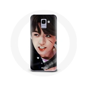 Maniacase Coque pour Samsung Galaxy A6 2018 BTS Bangtan Sonyeondan Jungkook Fanart pas cher