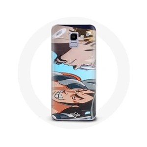 Maniacase Coque pour Samsung Galaxy A8 2018 Oden Et Rayleigh One Piece Anime Manga pas cher