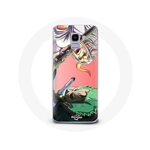 Maniacase Coque pour Samsung Galaxy J6 2018 Yamato Et Zoro One Piece Anime Poster