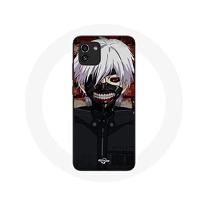 Maniacase Coque pour Samsung Galaxy A03 Tokyo Ghoul Kaneki Ken Masque Japonais A... pas cher