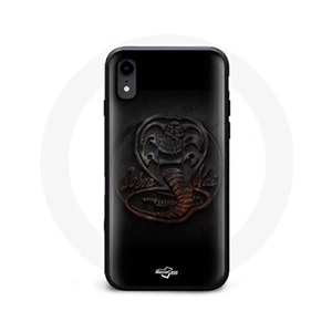 MANIACASE Coque pour Iphone X Cobra Kai Série Logo Affiche pas cher