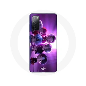 Maniacase Coque pour Samsung Galaxy S20 FE BTS TinyTAN Animation Affiche RM Jin Suga J-Hope Jimin V Et Jungkook Mic Drop pas cher
