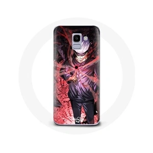 Maniacase Coque pour Samsung Galaxy A8 2018 Satoru Gojo Jujutsu Kaisen Manga art pas cher