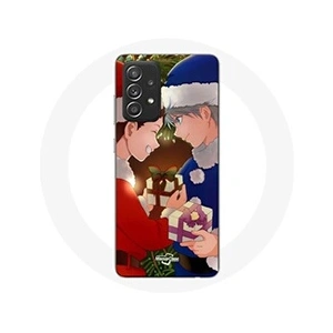 Comparateur de prix : Maniacase Coque pour Samsung Galaxy A33 5G Hunter x Hunter Gon Freecss et Killua Zoldyck Christmas Day Anime Manga