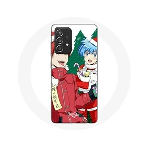 Maniacase Coque pour Samsung Galaxy A33 5G Karma et Nagisa Assassination Classroom Anime Christmas day pas cher