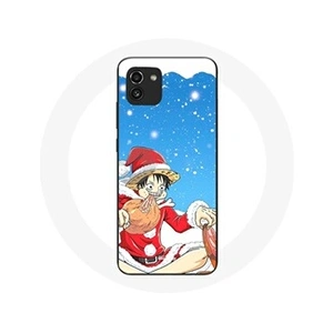 Comparateur de prix : Maniacase Coque pour Samsung Galaxy A03 Anime One Piece Luffy Le jour de Noël 2023