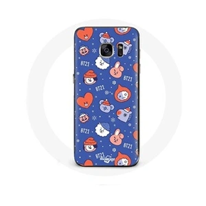 Maniacase Coque pour Samsung Galaxy S6 BTS Bangtan Sonyeondan BT21 Noël 2023 pas cher