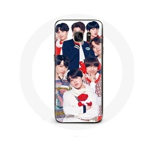 Comparateur de prix : Maniacase Coque pour Samsung Galaxy S6 BTS Affiche Memebers Cadeau de Noël 2023
