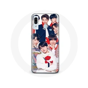 Comparateur de prix : Maniacase Coque pour Samsung Galaxy A40 BTS Affiche Memebers Cadeau de Noël 2023
