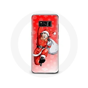 Maniacase Coque pour Samsung Galaxy S8 Plus Anime Son goku dragon ball Le jour de Noël 2023 pas cher